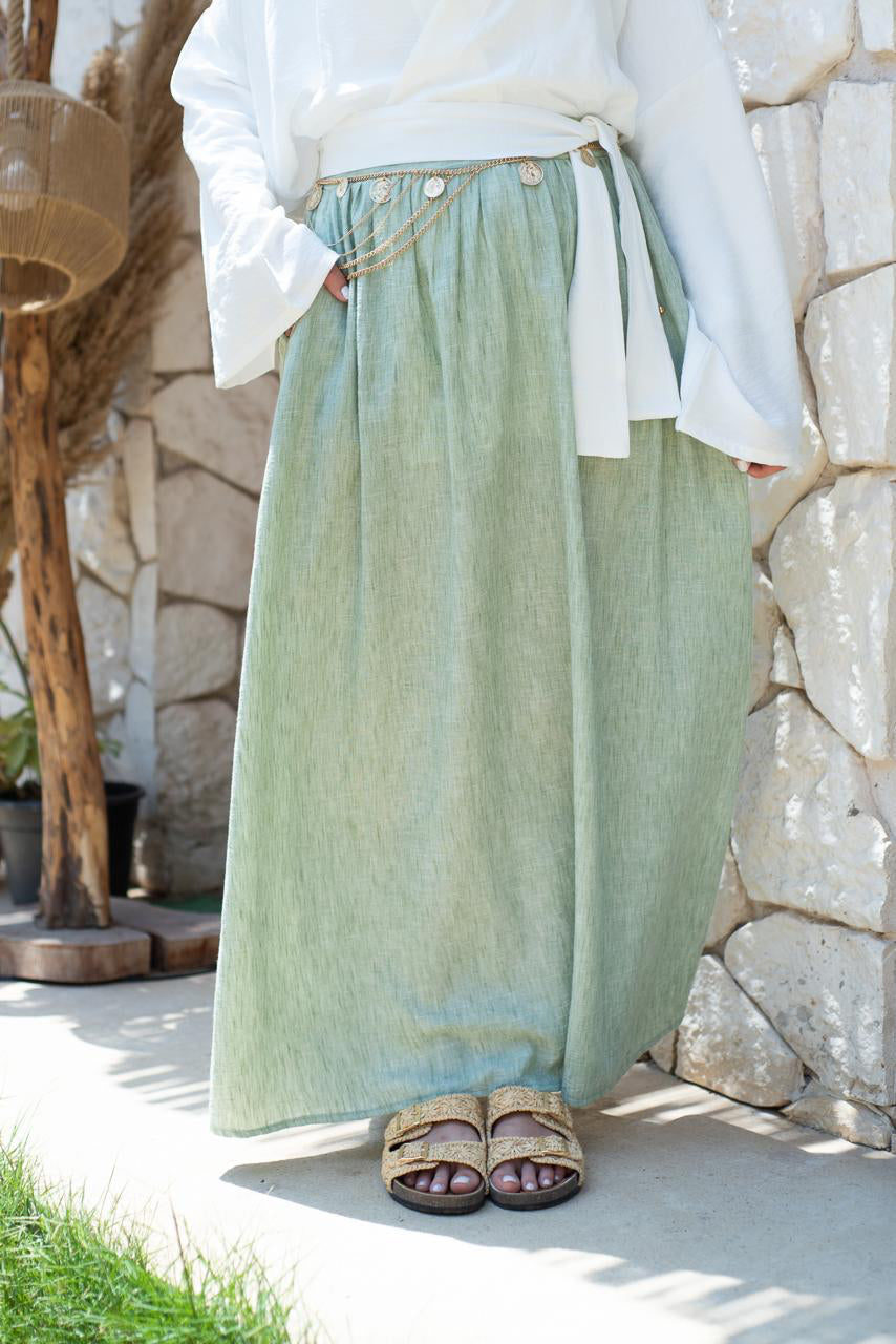 Sage Whirl Skirt