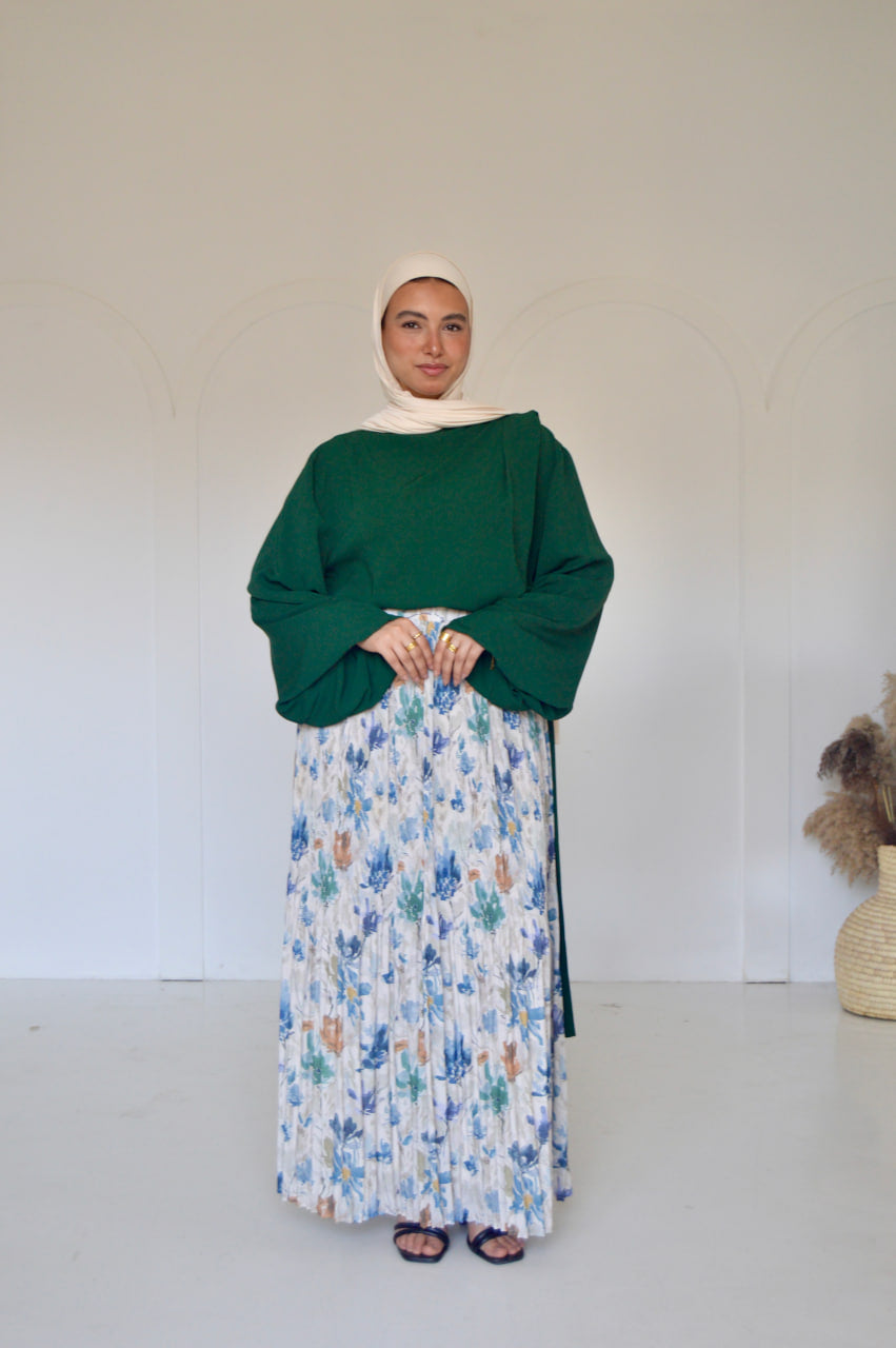 Avocado Louvre Blouse