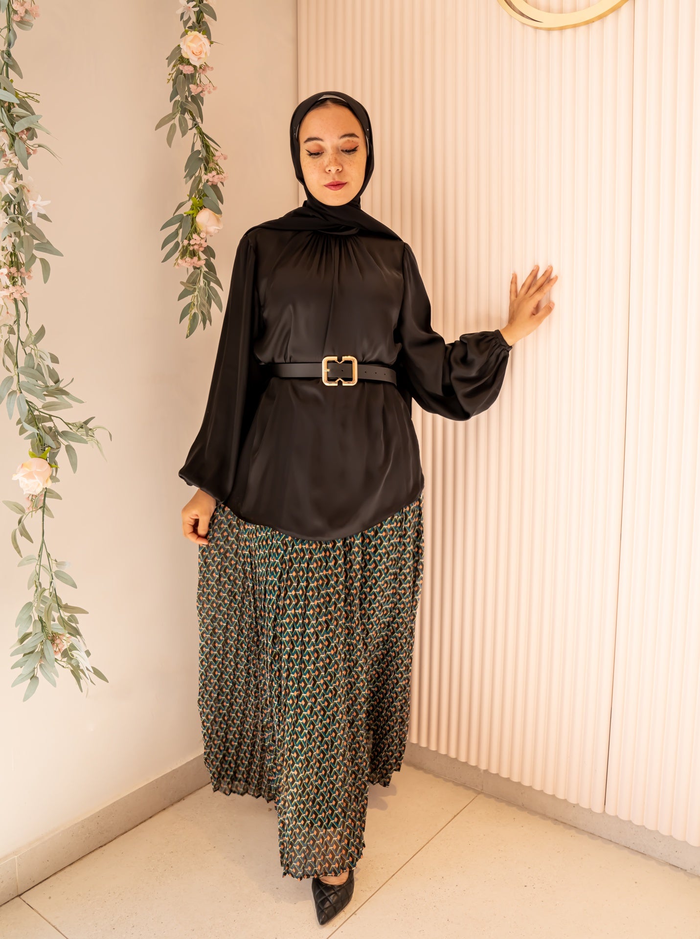 Black Rama Blouse