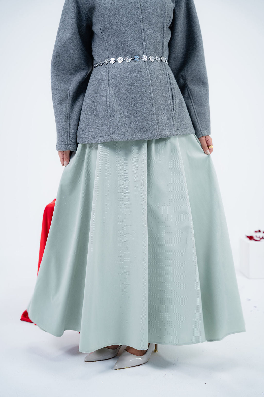 Sage Moorea Skirt