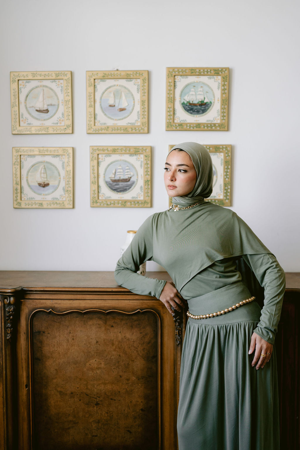 Olive Lima Skirt
