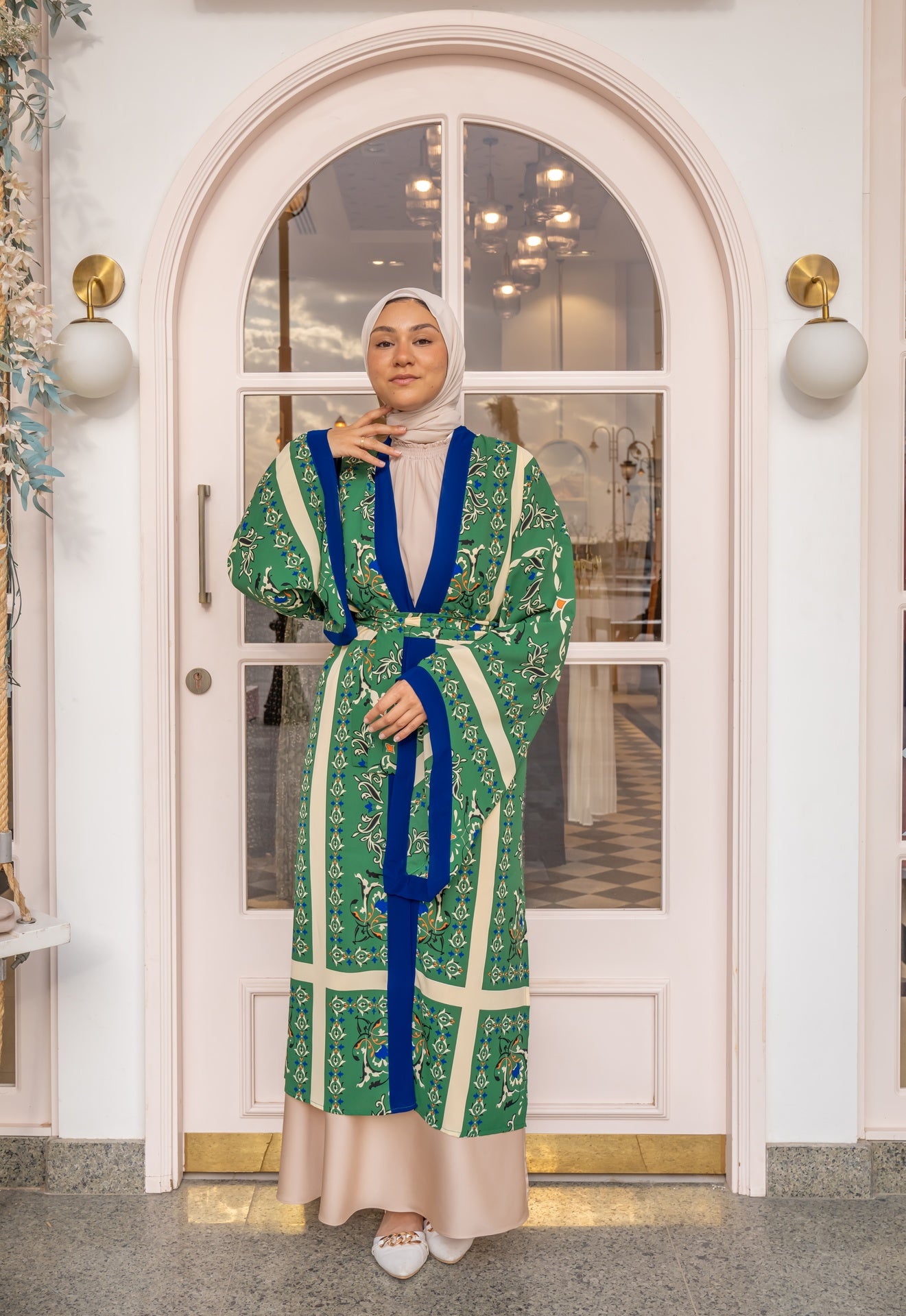 Green Alora Kimono