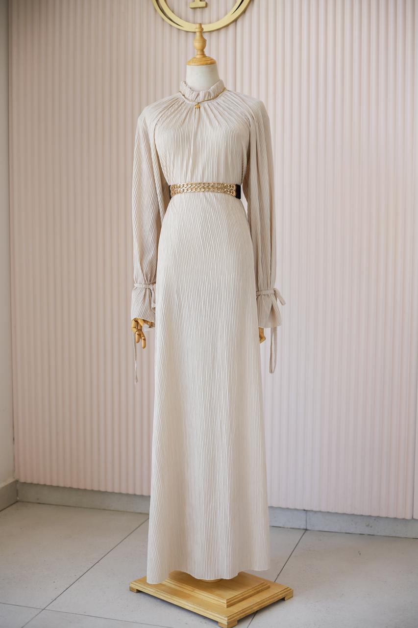 Beige Lana Dress