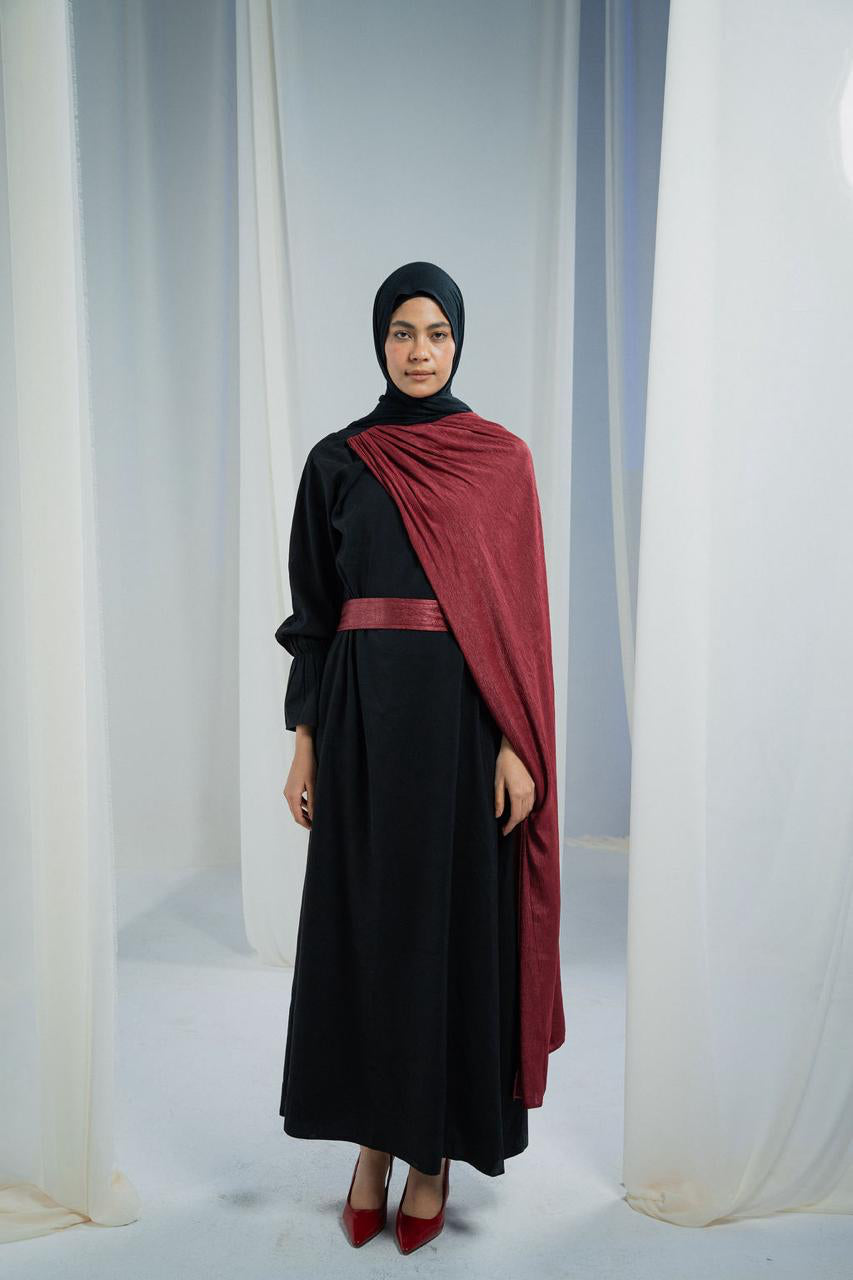 Black Sham Abaya