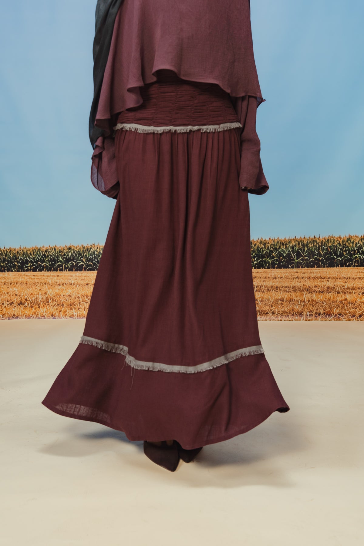 Berry Sahara Skirt