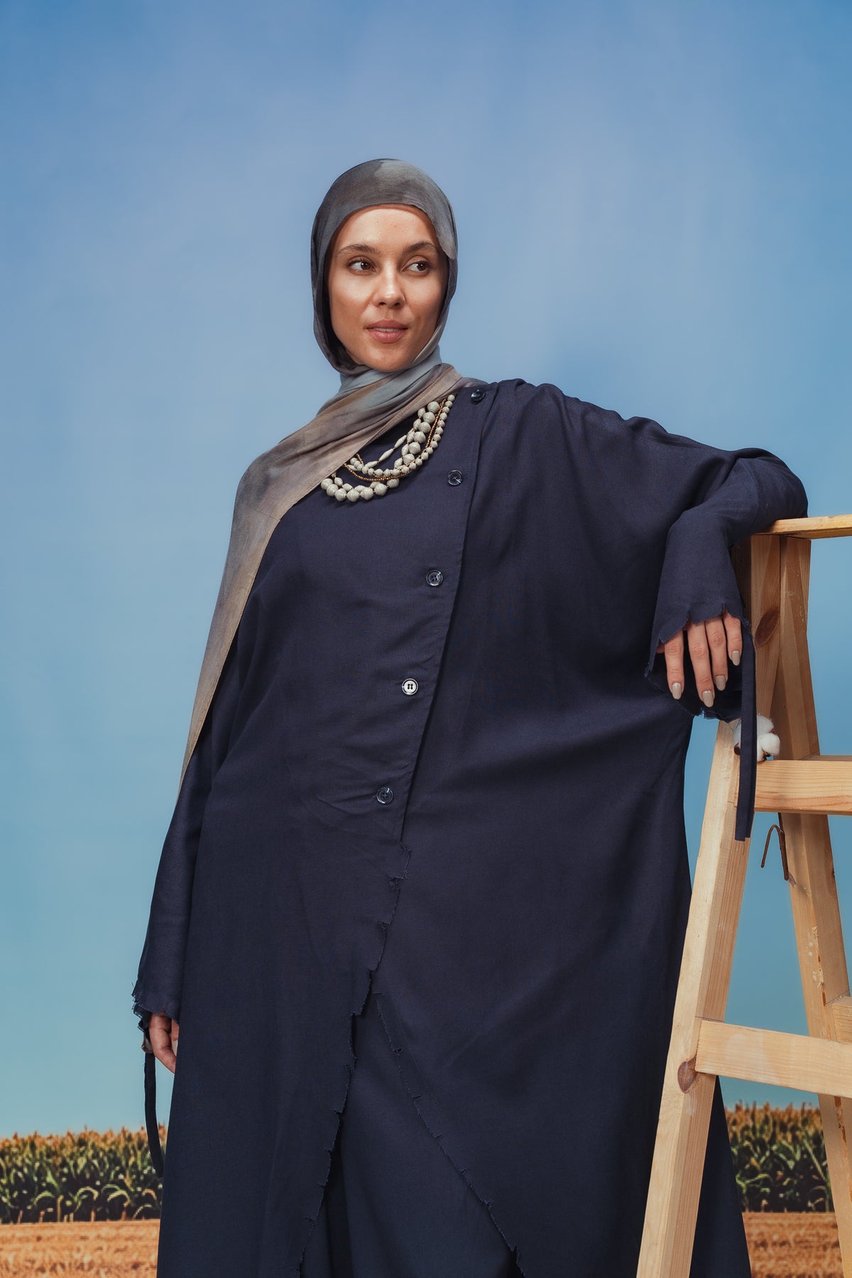 Navy Rebeca Shirt