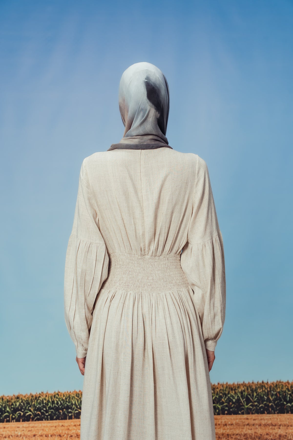 Almond Pilar Dress