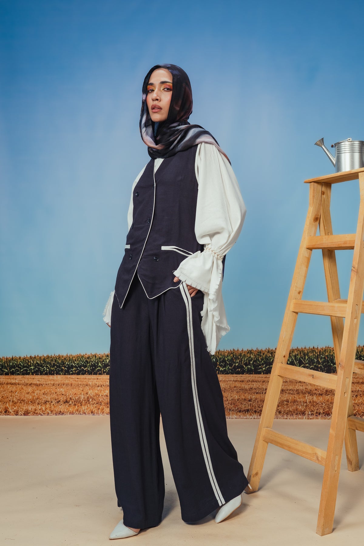 Navy Gia Pants