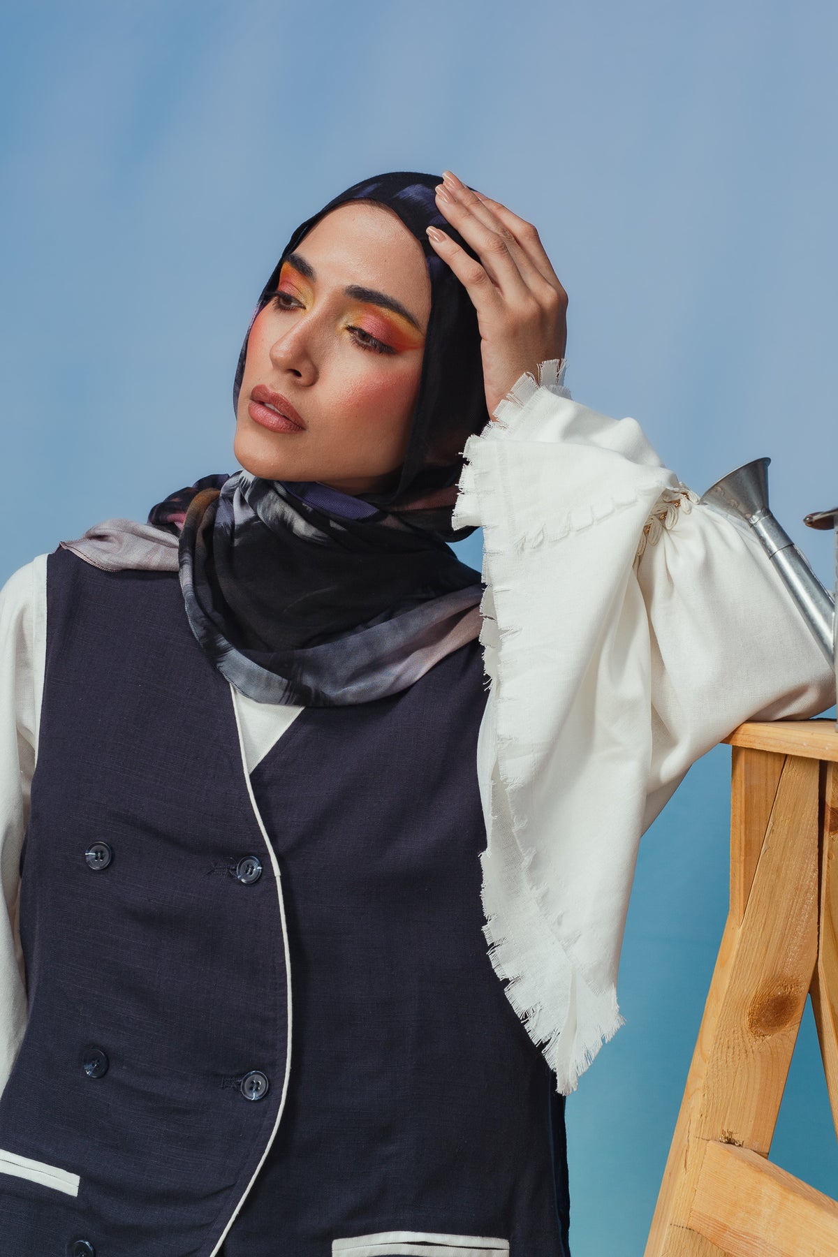 Navy Livia Vest