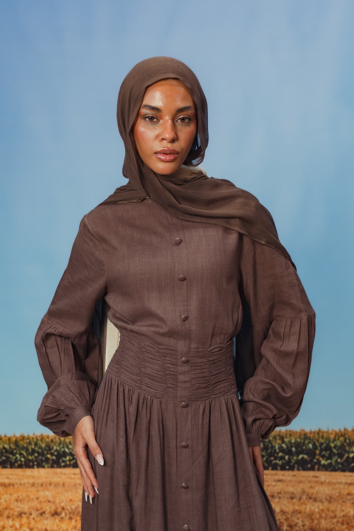 Espresso Pilar Dress