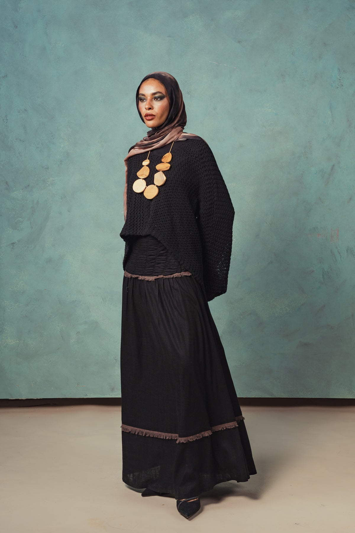 Black Dusk Sahara Skirt