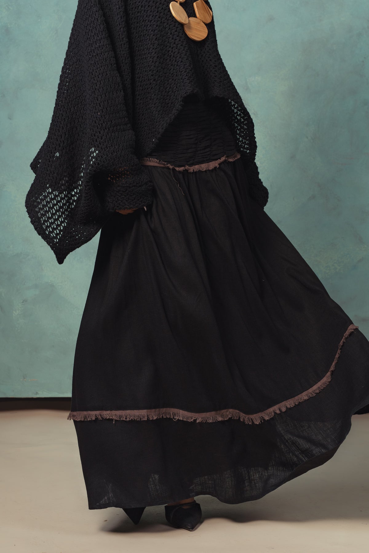 Black Dusk Sahara Skirt