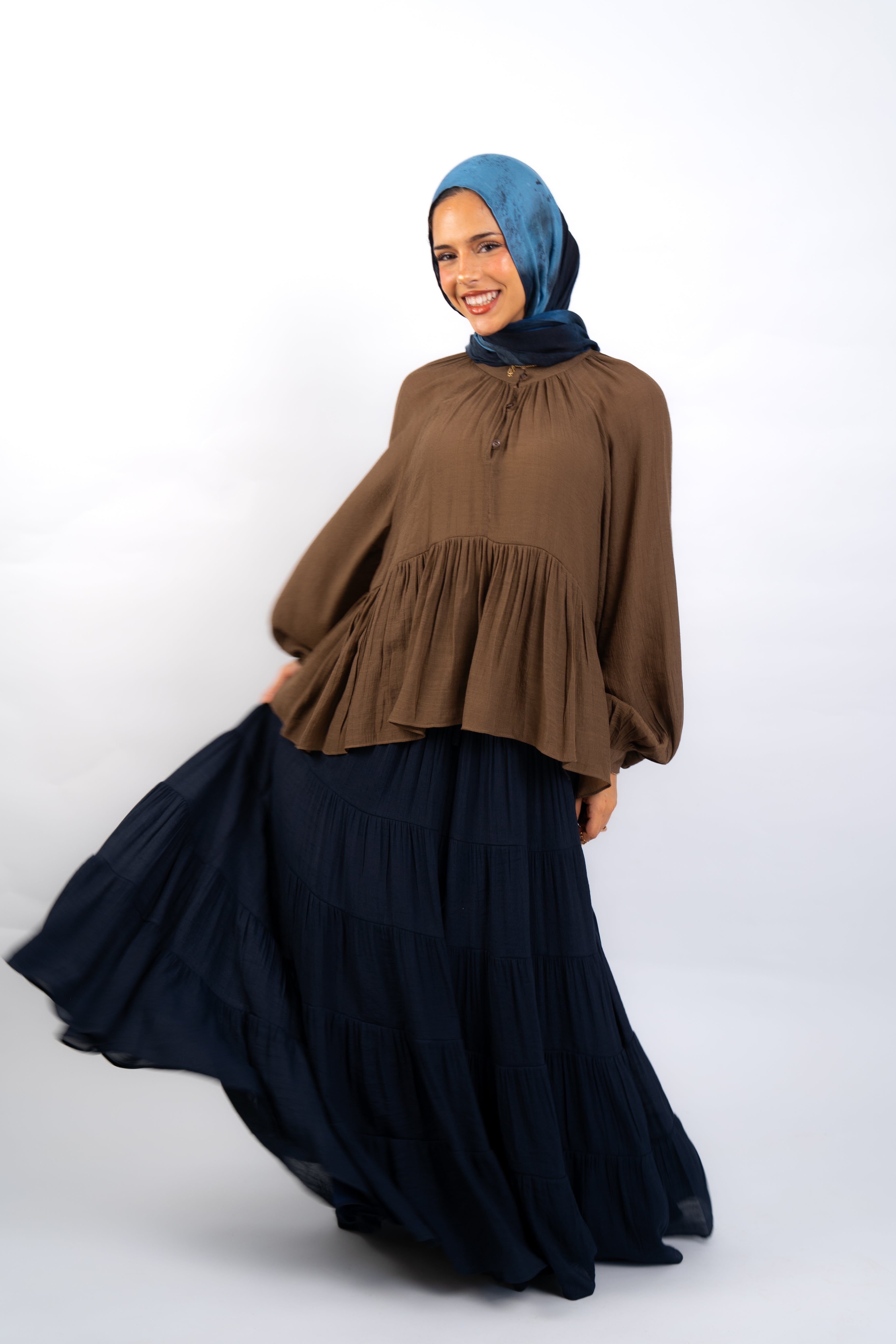 Chocolate Lark Blouse