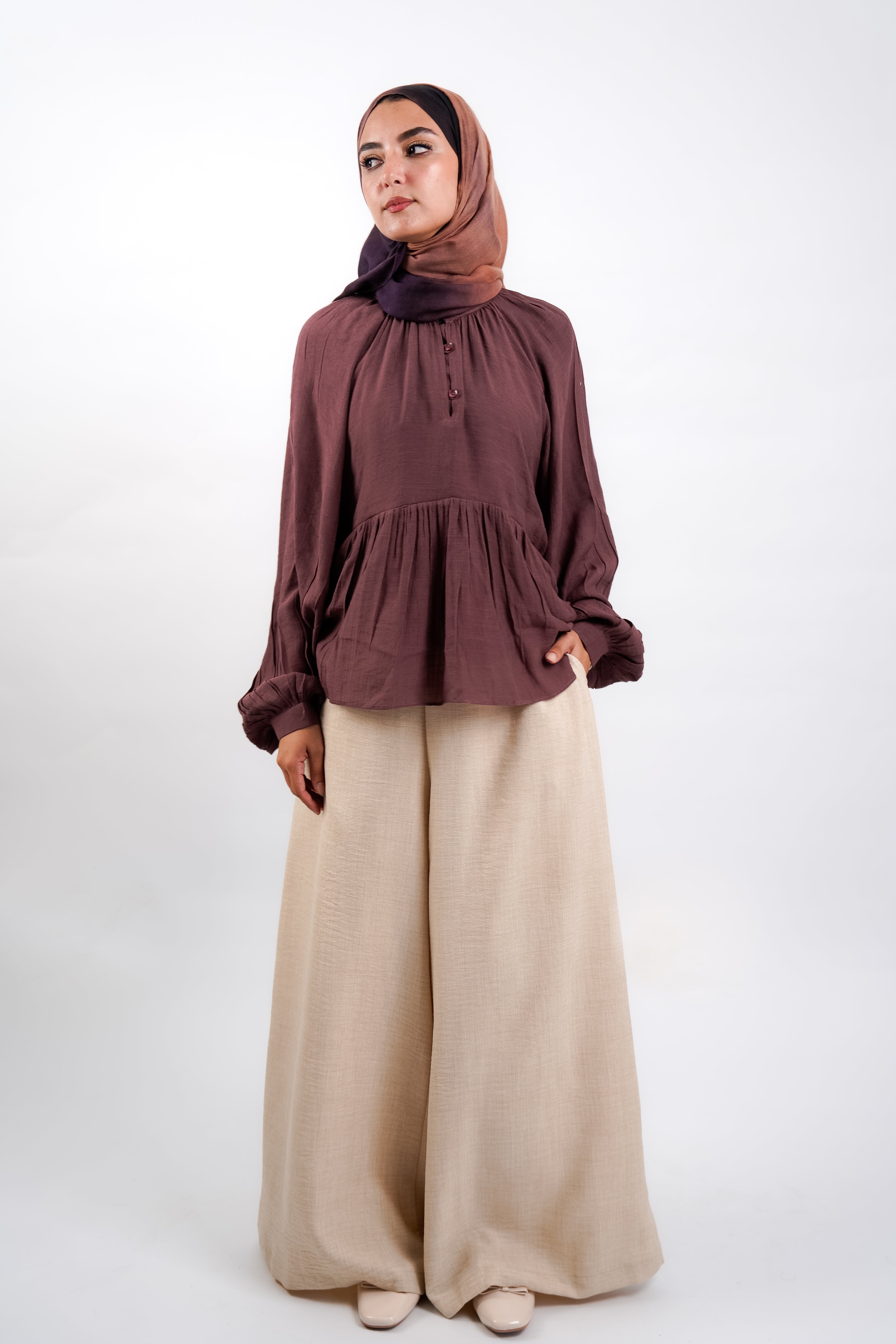 Plum Lark Blouse