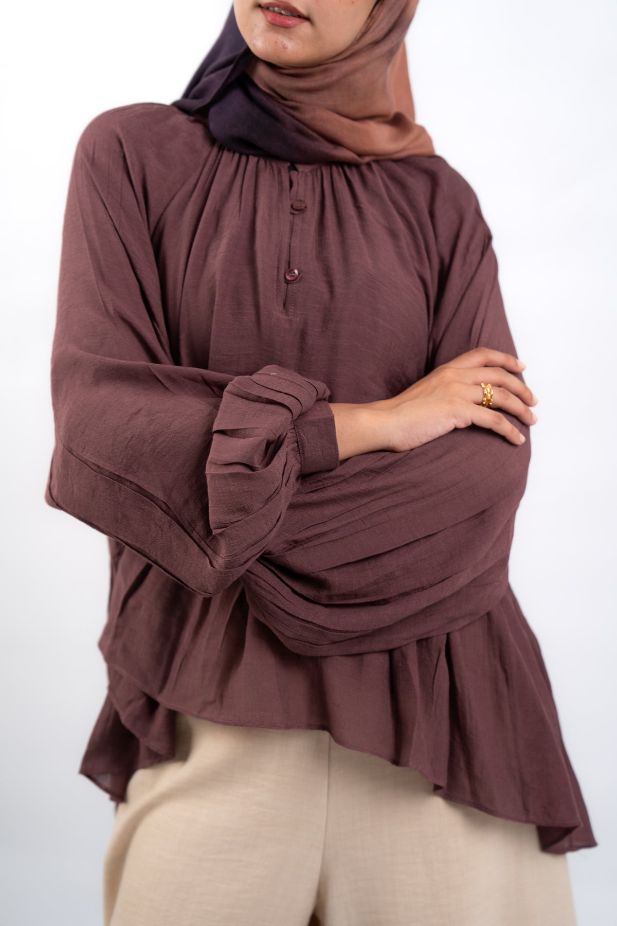 Plum Lark Blouse