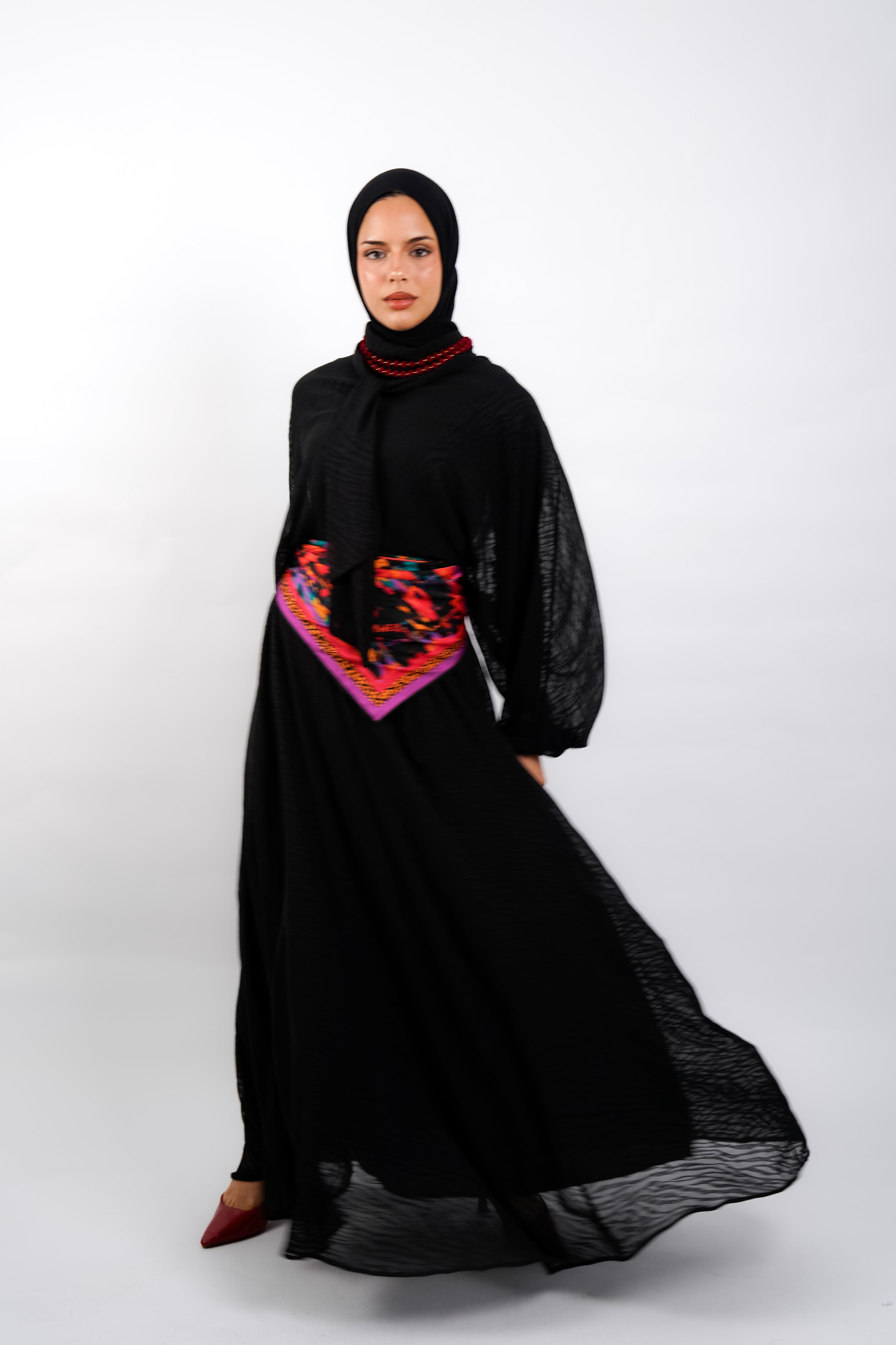Black Riviera Skirt