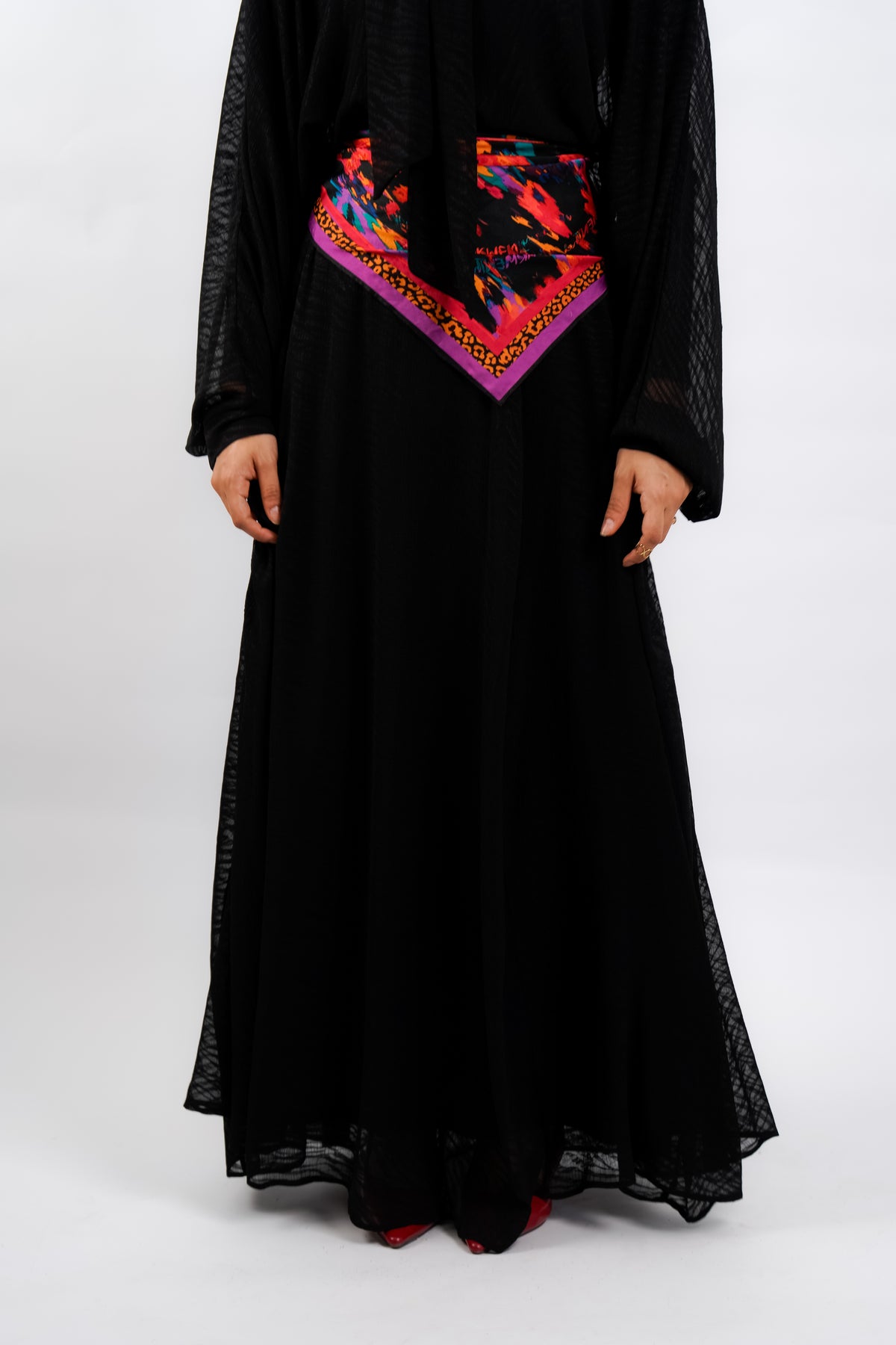 Black Riviera Skirt
