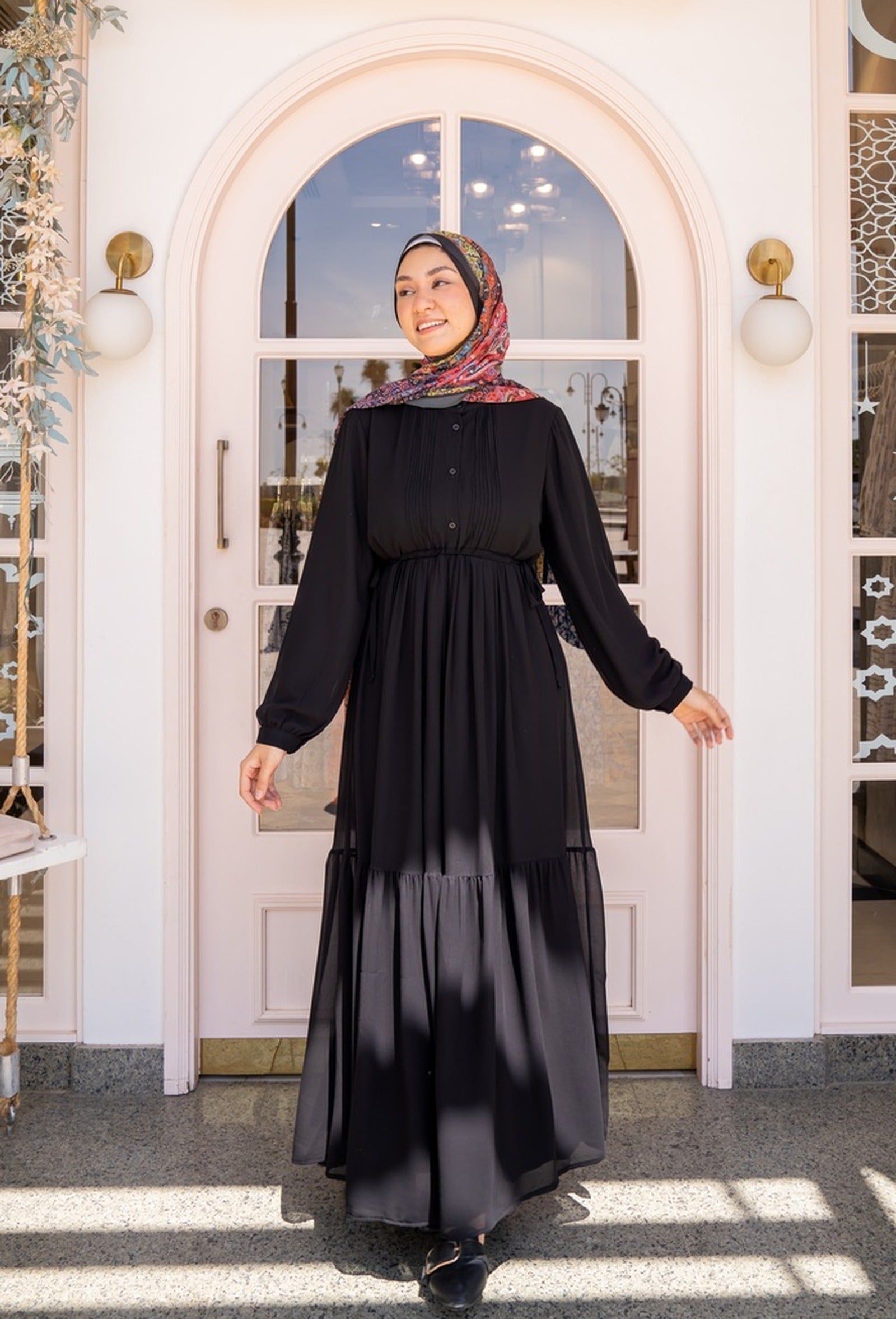 Black Florence Dress