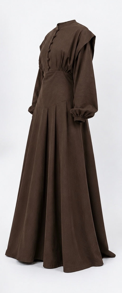 Chocolate Genoa Dress