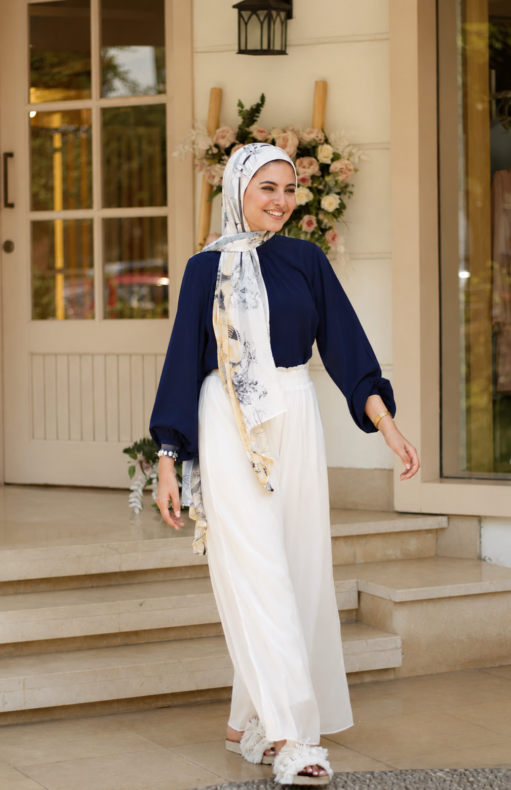 Navy Cathy Blouse