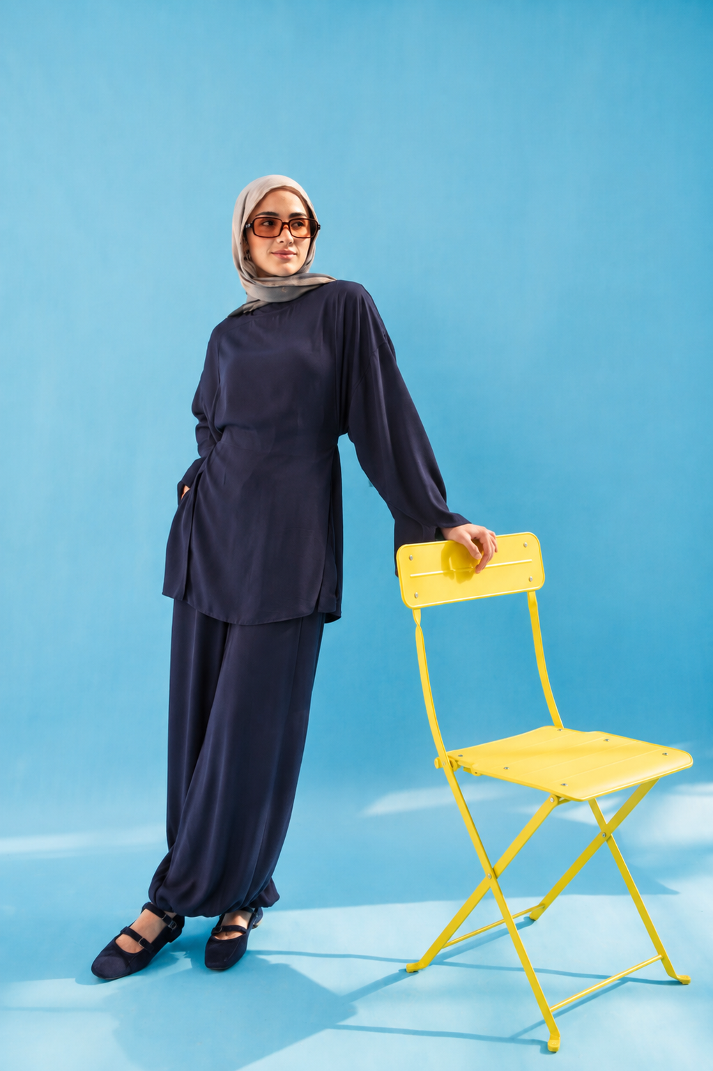 Midnight Liwa Blouse