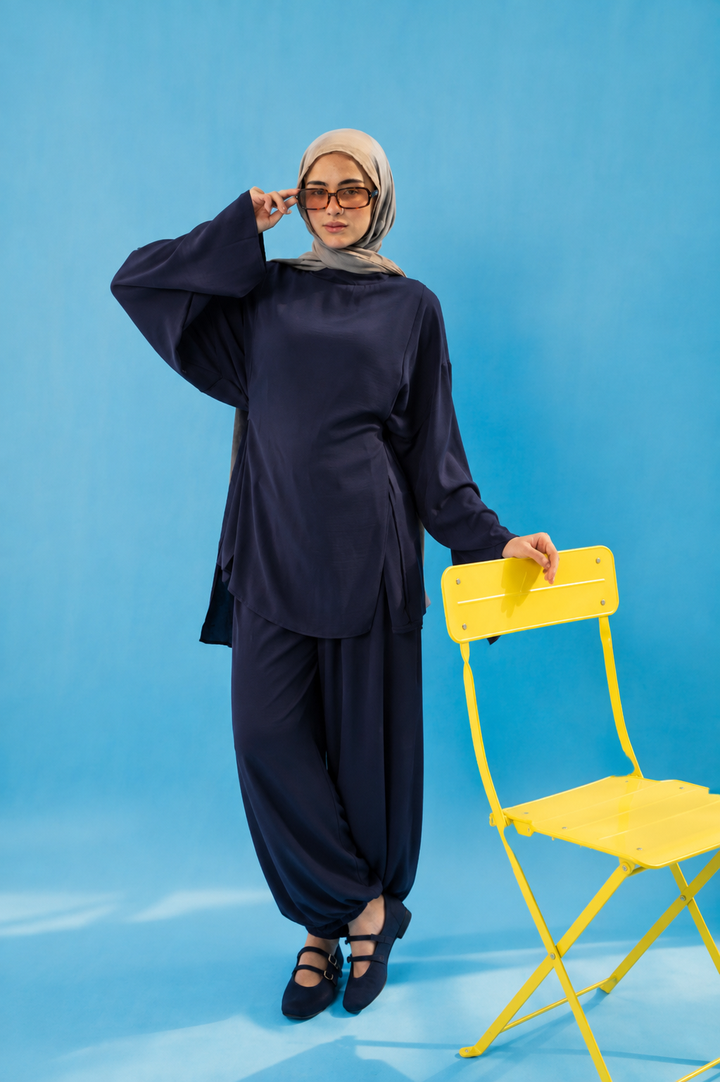 Midnight Liwa Blouse
