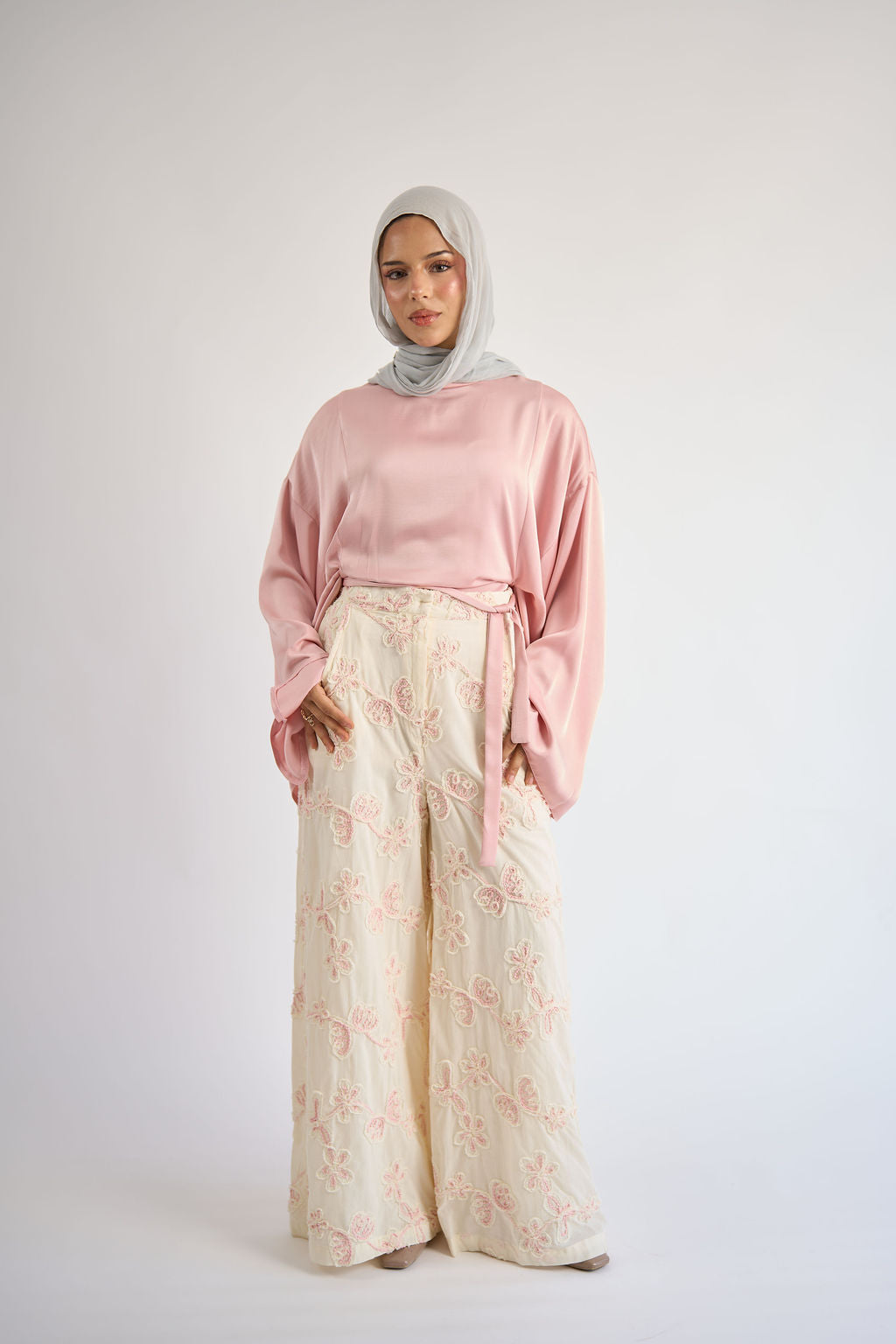 Blush Liwa Blouse