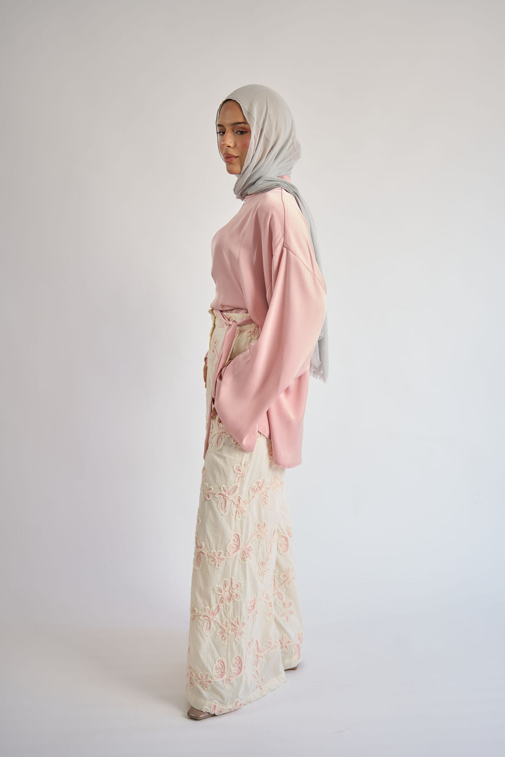 Blush Liwa Blouse