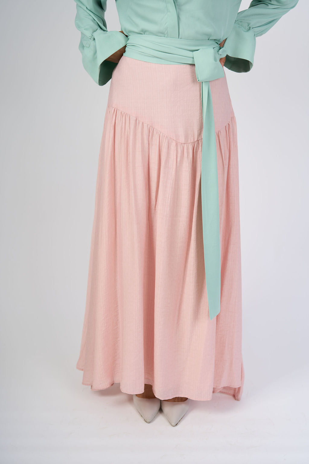 Blush Elara Skirt