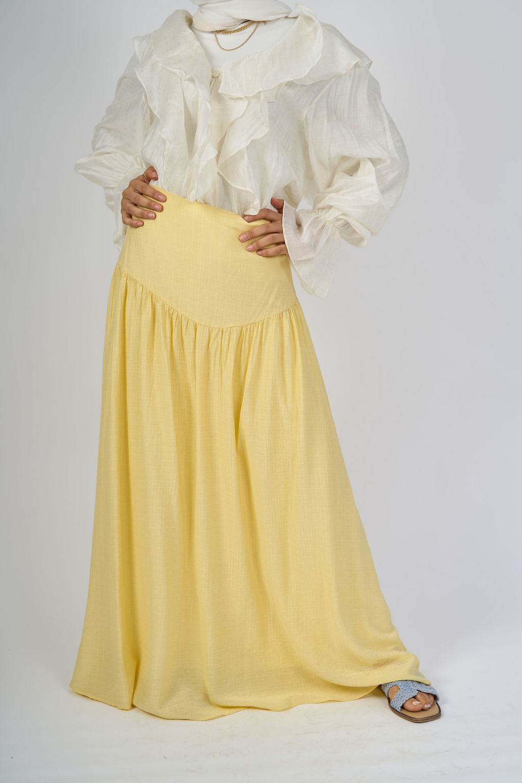Yellow Elara Skirt