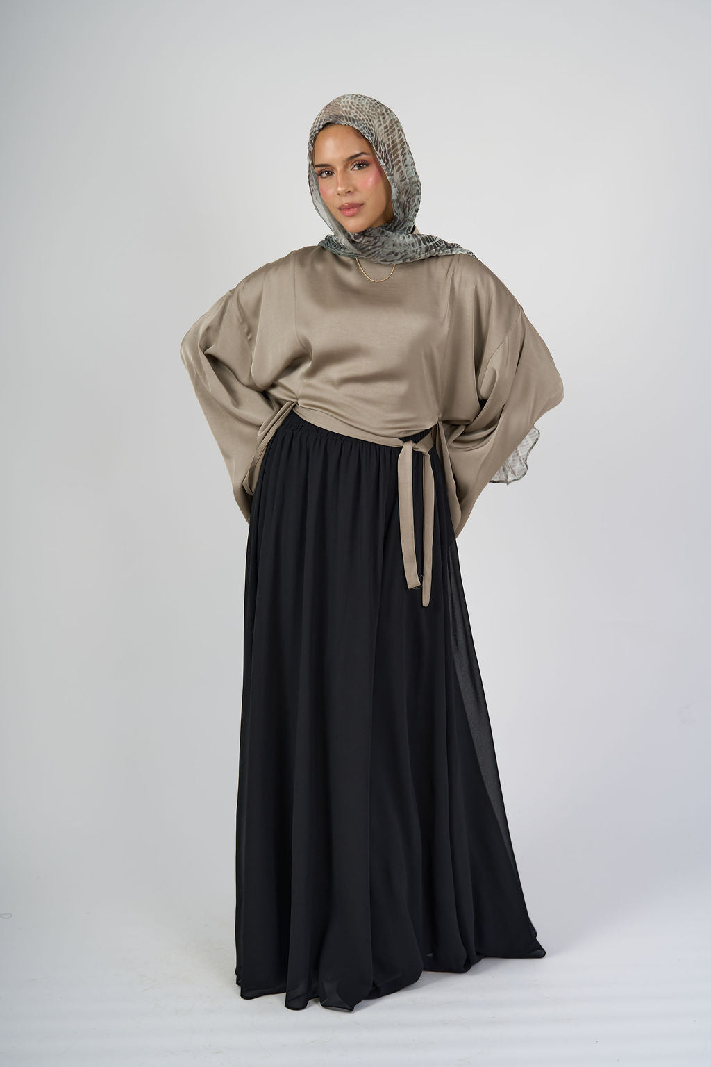 Mocha Liwa Blouse