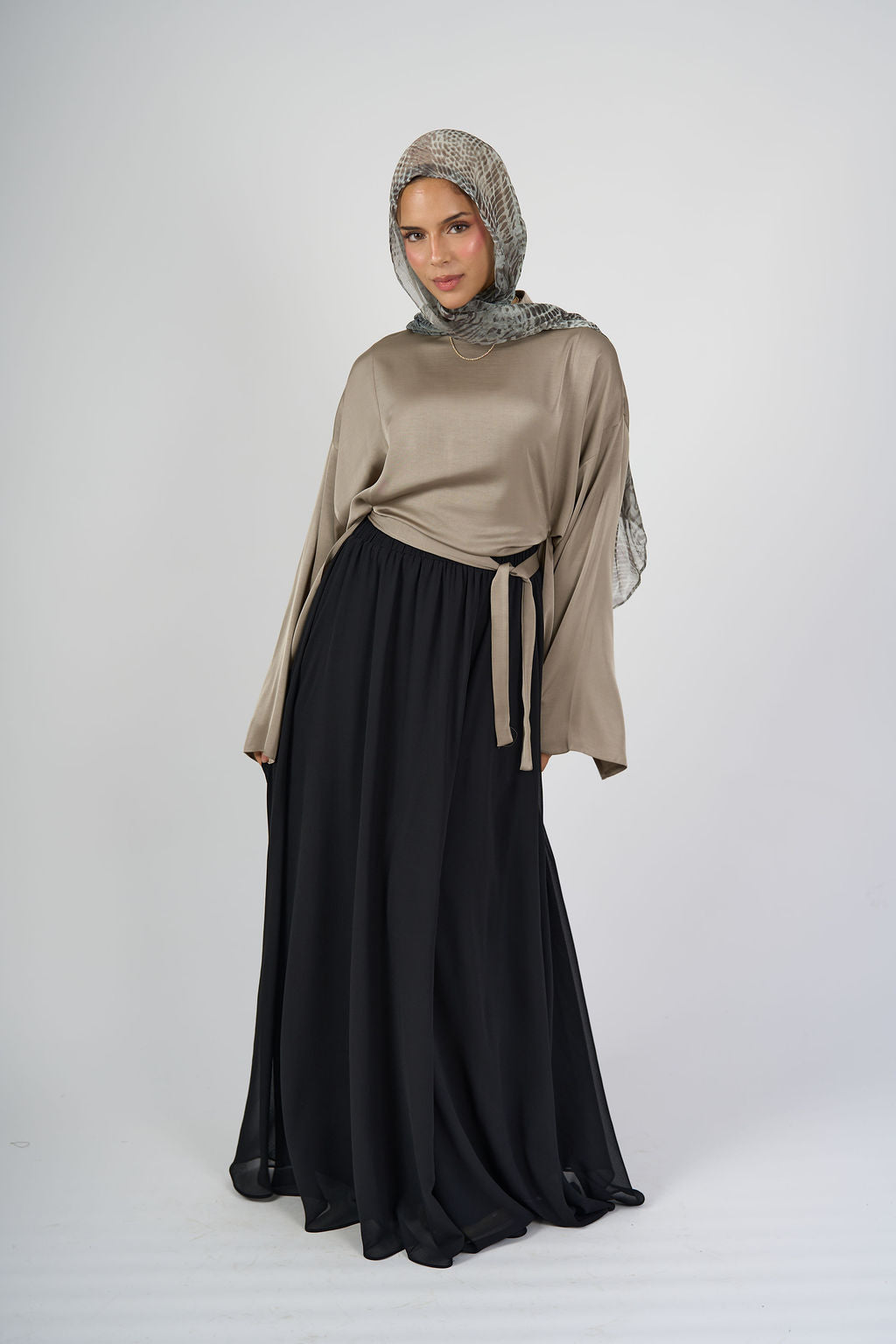 Mocha Liwa Blouse