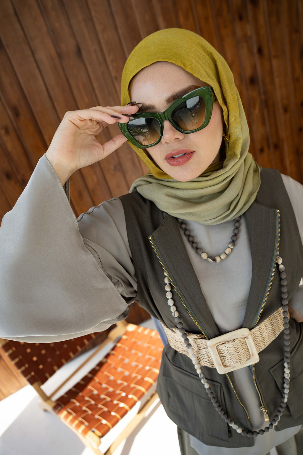 Sand Liwa Blouse