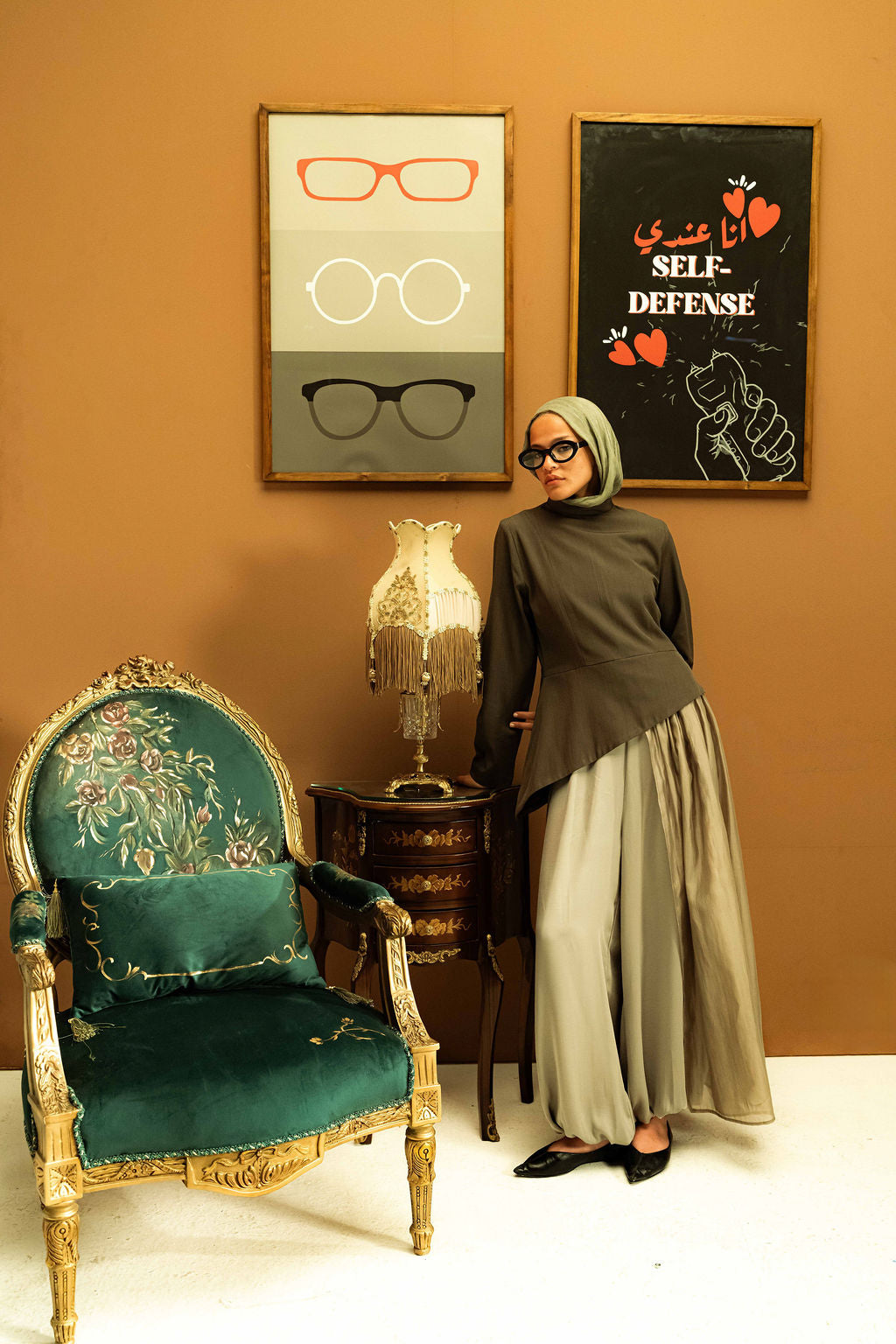 Silver Tiran Pants