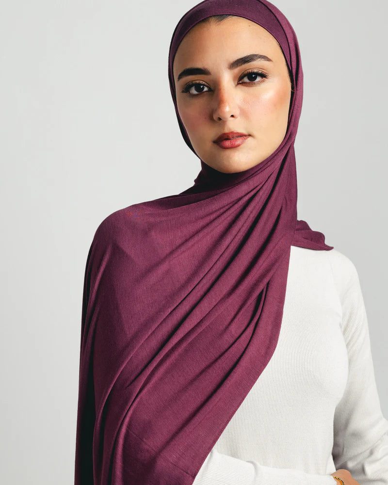 Plum Aura Scarf