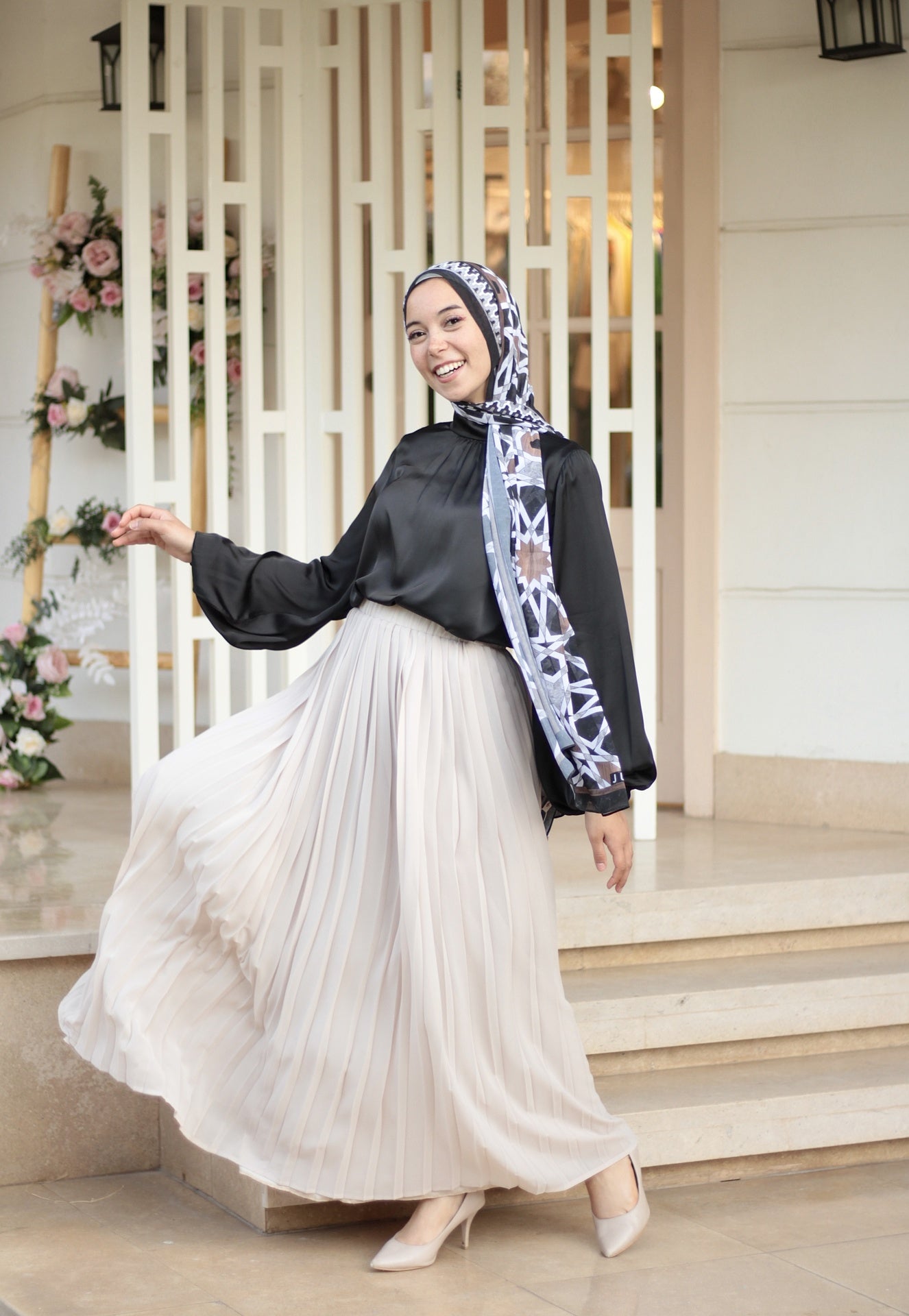 Black Rama Blouse
