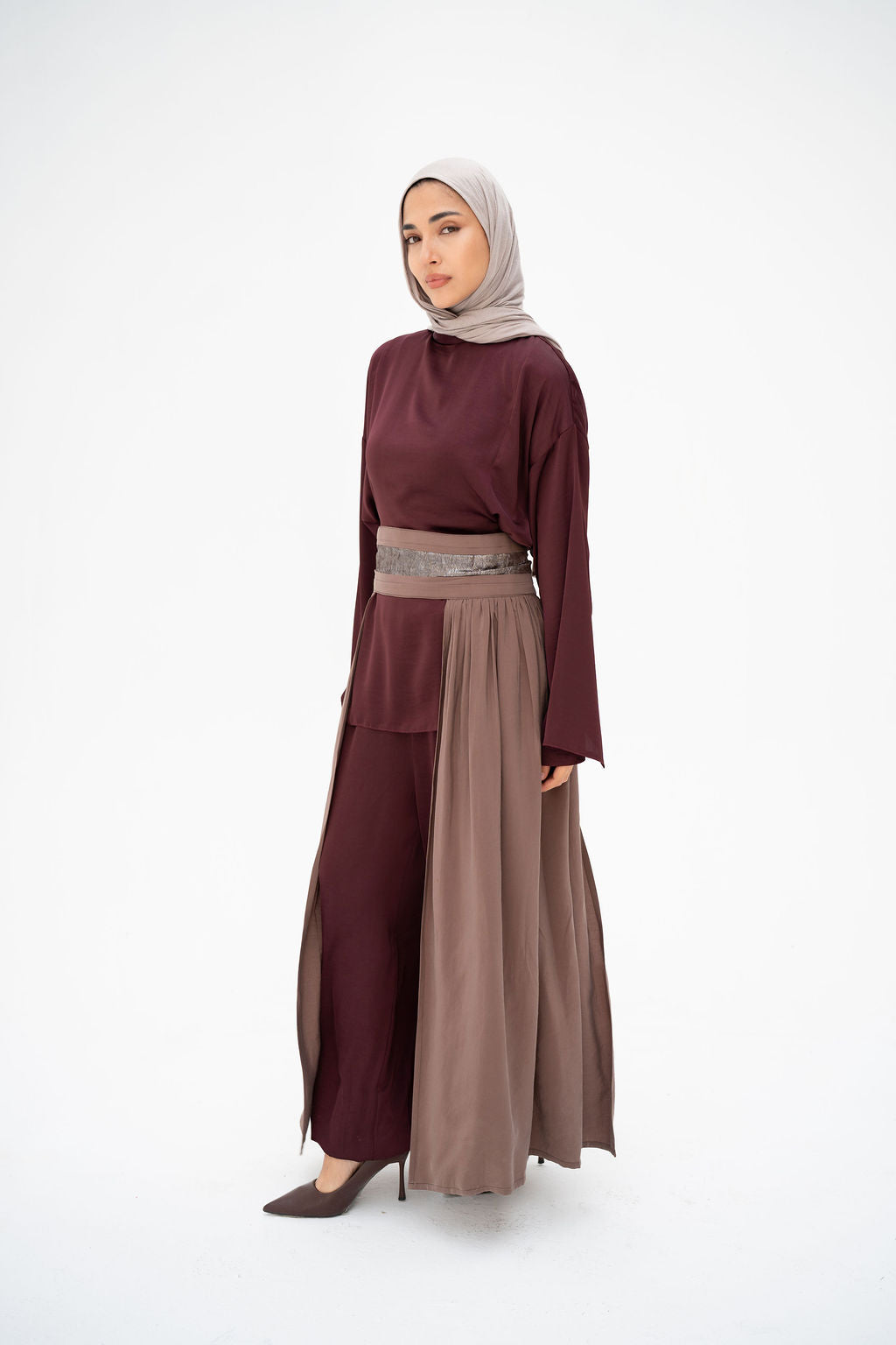 Mocha Ronda Skirt