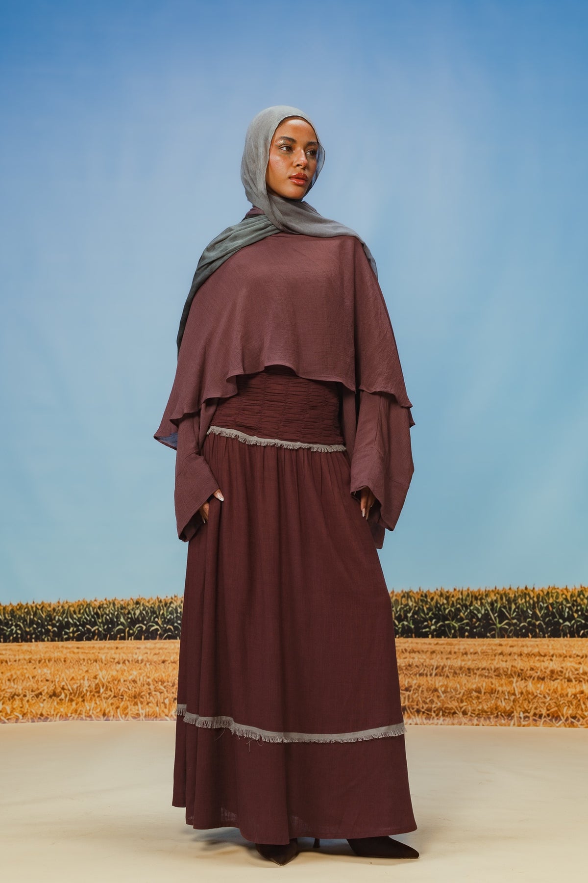 Berry Sahara Skirt