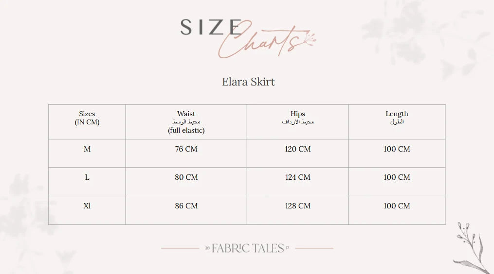 Sky Elara Skirt