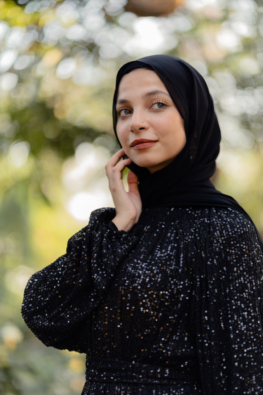 Black Bling Bling Dress