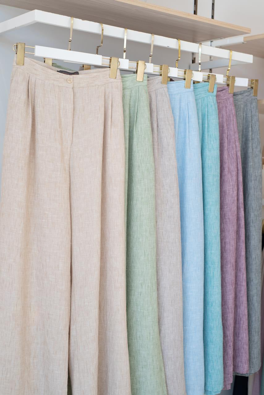 Sand Office Pants