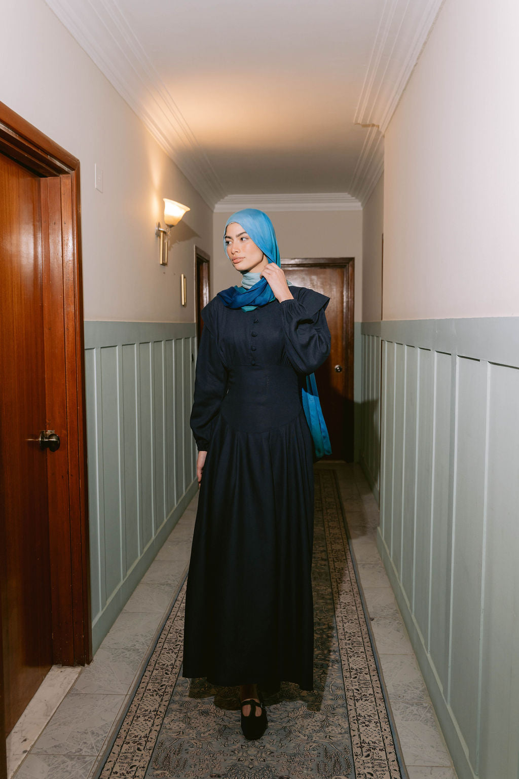 Midnight Genoa Dress