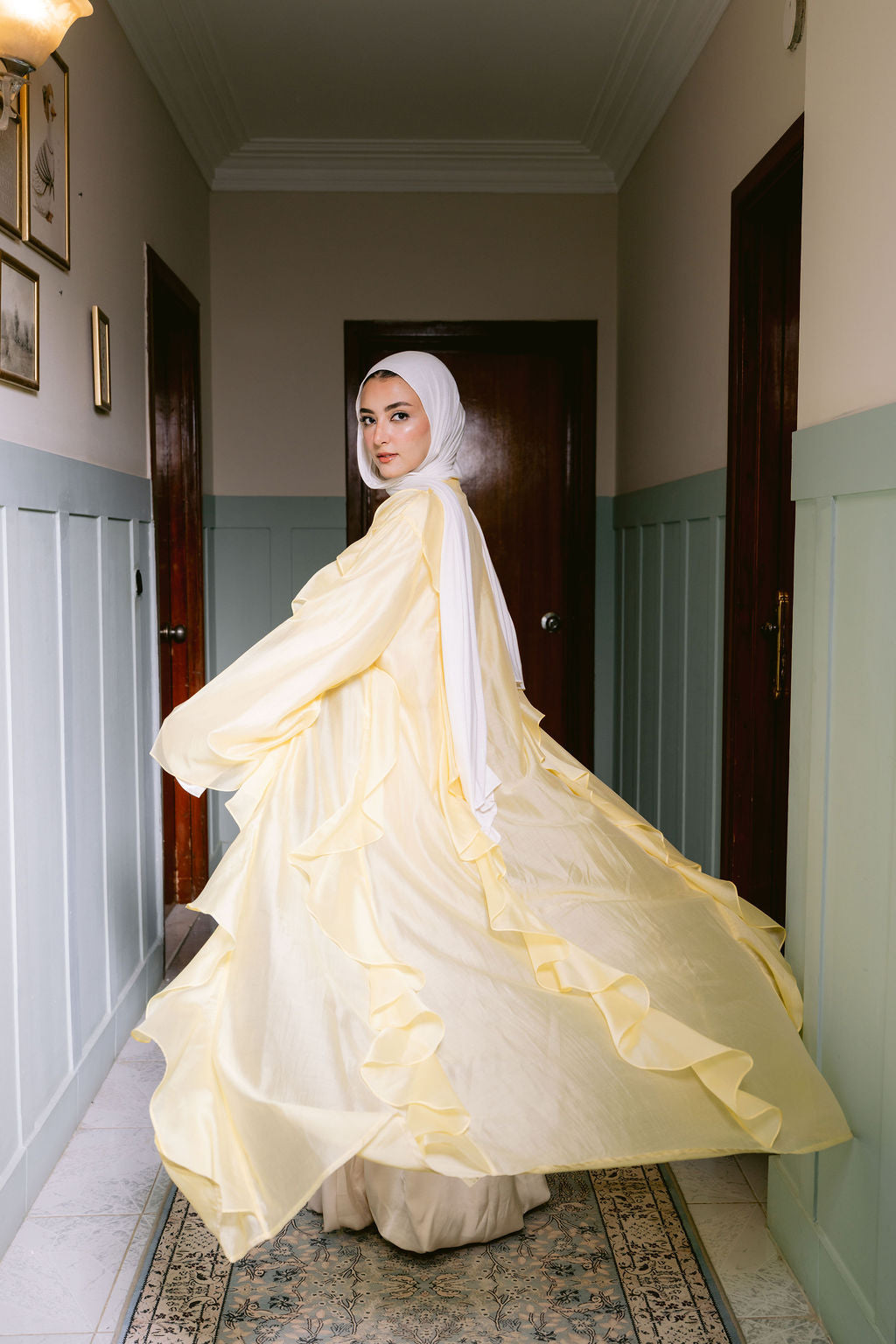 Yellow Aleppo Kaftan