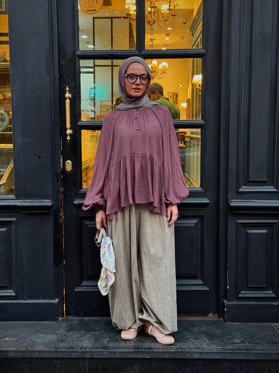 Plum Lark Blouse