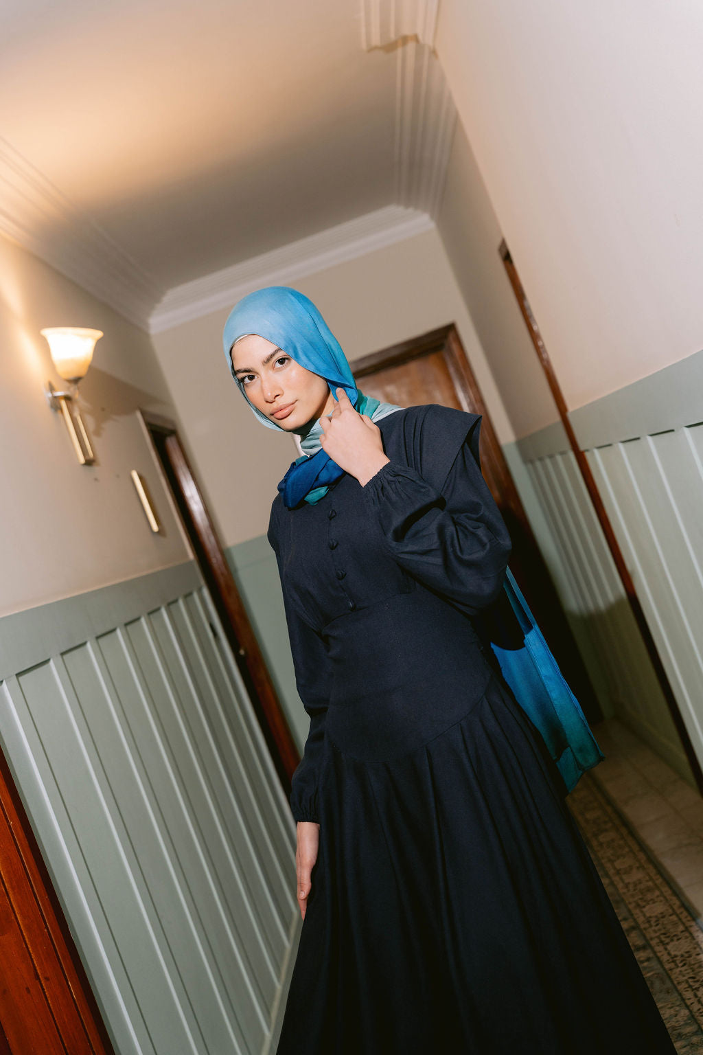 Midnight Genoa Dress