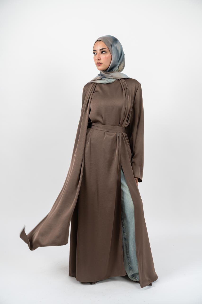 Mocha Beisan Kimono