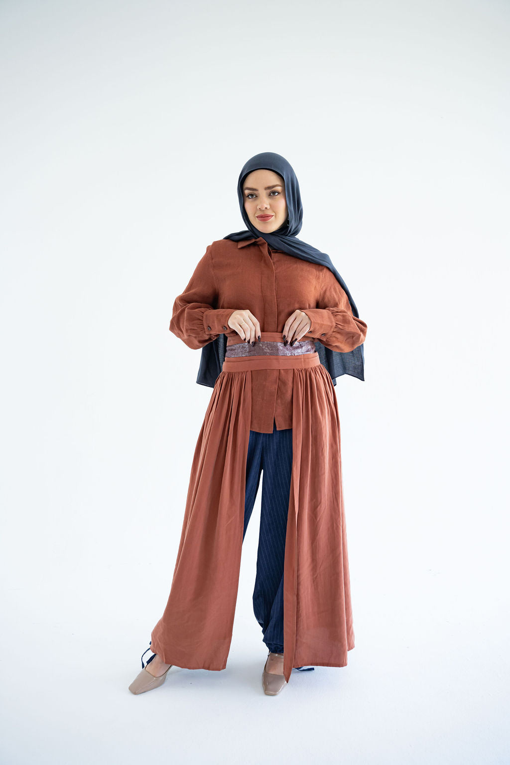 Pumpkin Ronda Skirt
