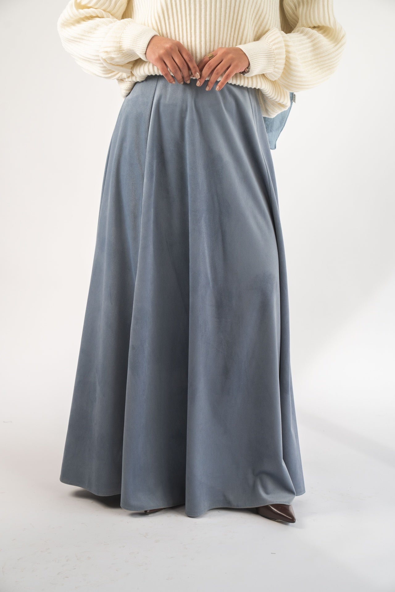 Dusty Blue Moorea Skirt