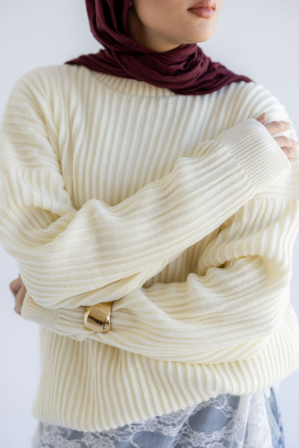 Crème Kyoto Pullover