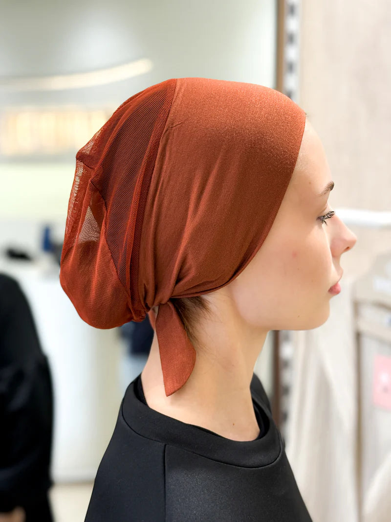 Ancient Copper Aura Mesh Bandana
